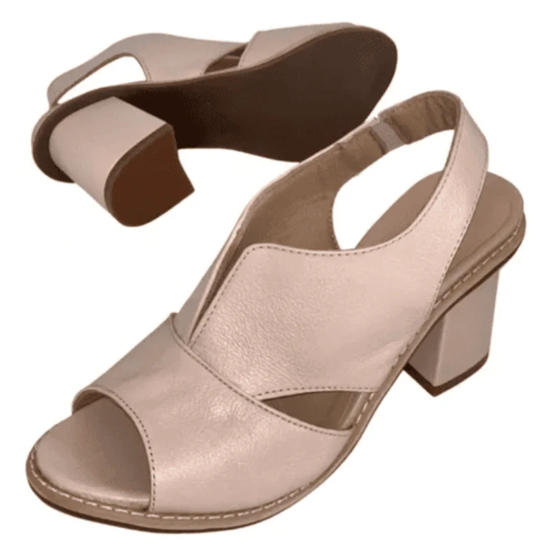 Ivyshape | Unmatched Durability and Timeless Elegance in Women's Sandals Made Of Genuine Leather
