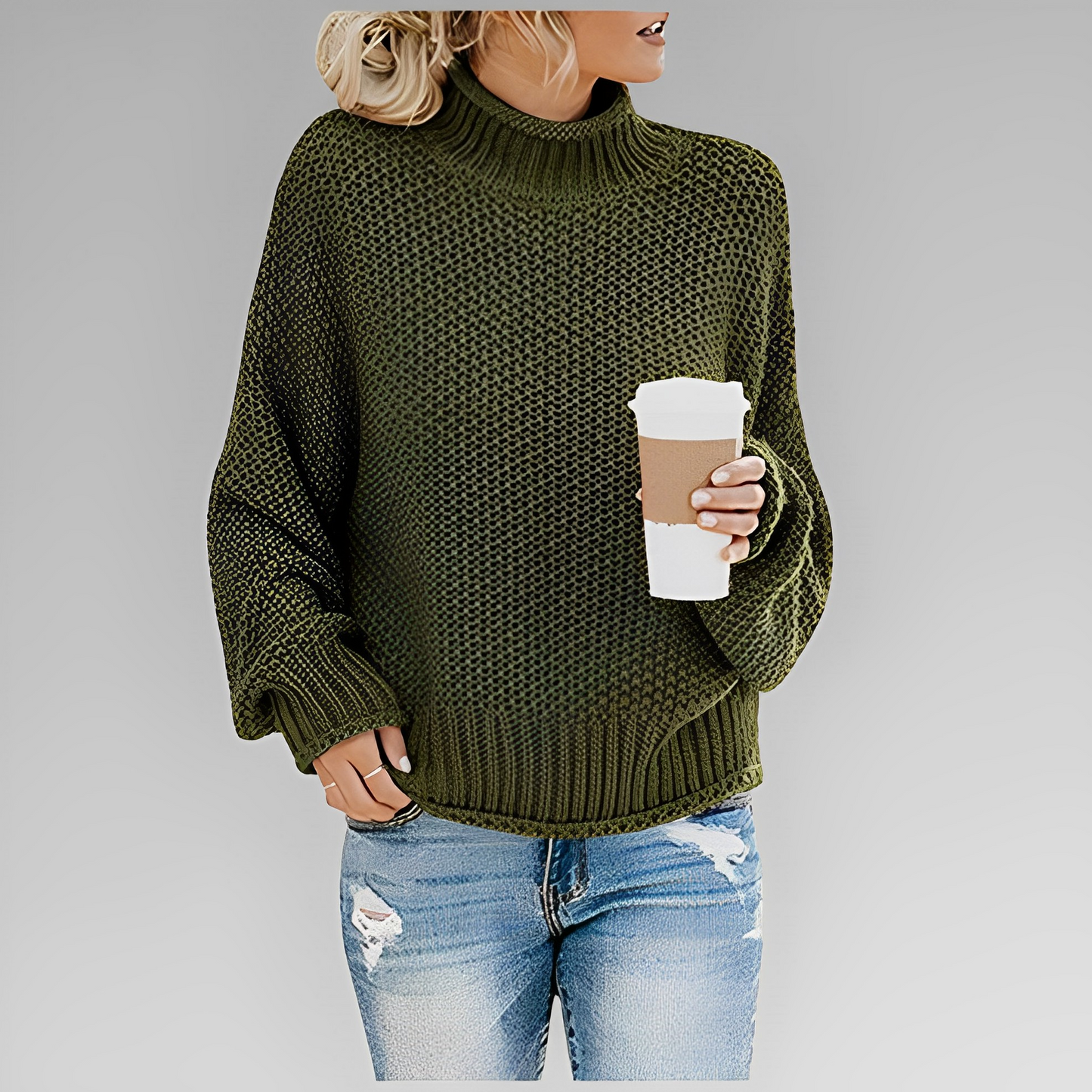 Ivyshape | Simple and Stylish Winter Pullover