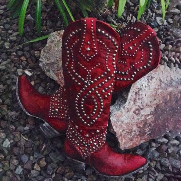 IvyShape | Cowboy boots with heels