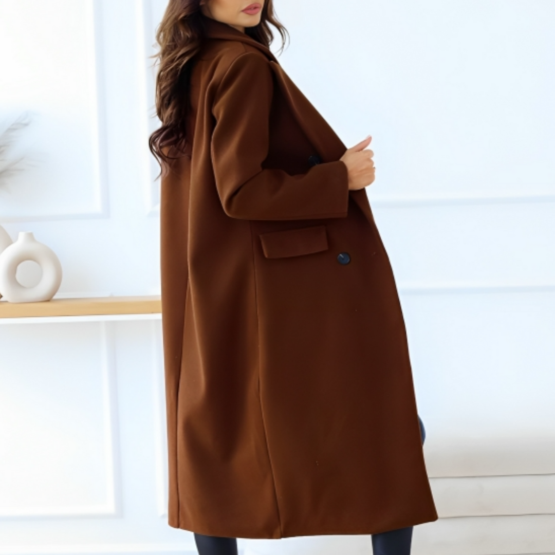 Ivyshape | Luxurious Women's Coat With Stylish Design