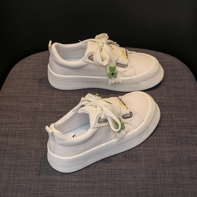 Versatile Canvas Sneakers for Women