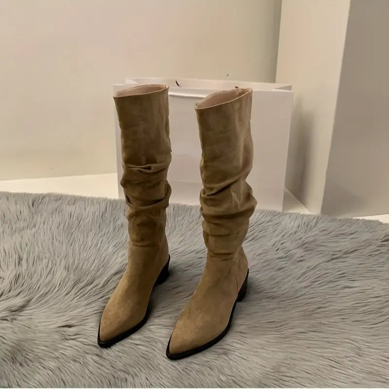 Ivyshape | Stylish Women's Boots With Medium Width