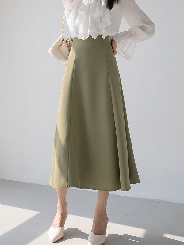 Ivyshape | Women's Skirt with Long Fish Tail