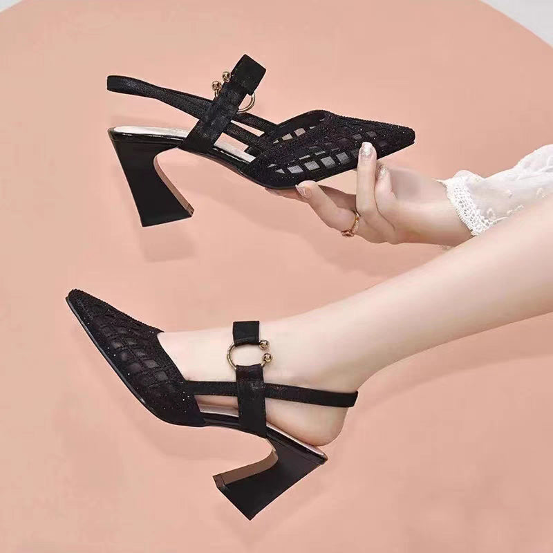 Ivyshape | Women's Stylish Modern Shoes Block Heels