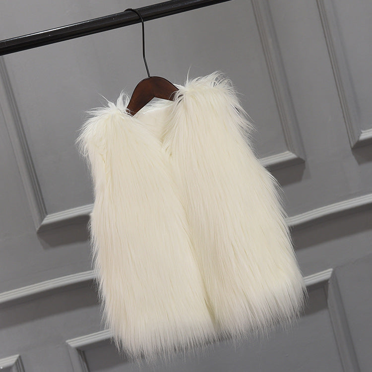 Ladies Fur Vest Ivyshape