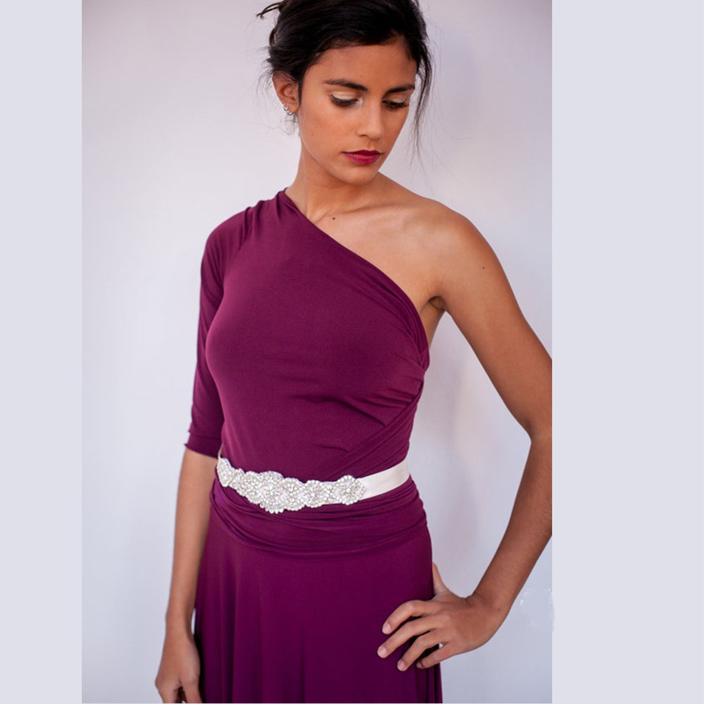 Elegant Wrap Maxi Dress for Women Ivyshape