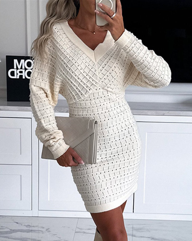 Summer Elegant Sweater Dress | Ideal for Summer