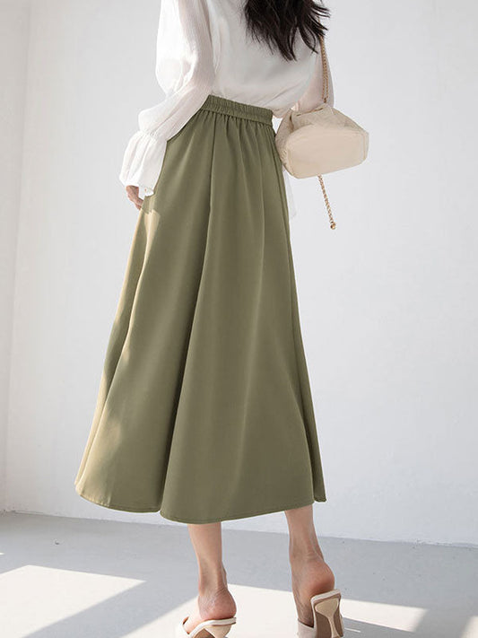 Ivyshape | Women's Skirt with Long Fish Tail