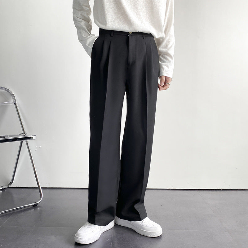 Ivyshape | Relaxed Formal Pants