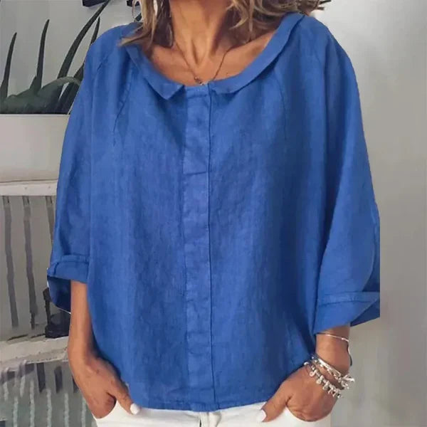 Ivyshape | Women's Comfy Loose Blouse Cool