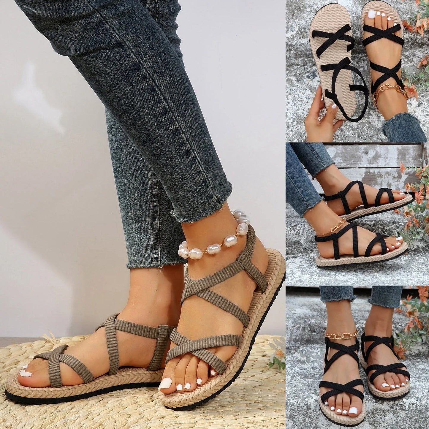 Stylish Open Toe Sandals for Women