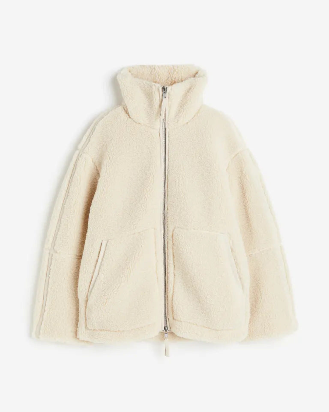 Ivyshape | Cozy Teddy Jacket