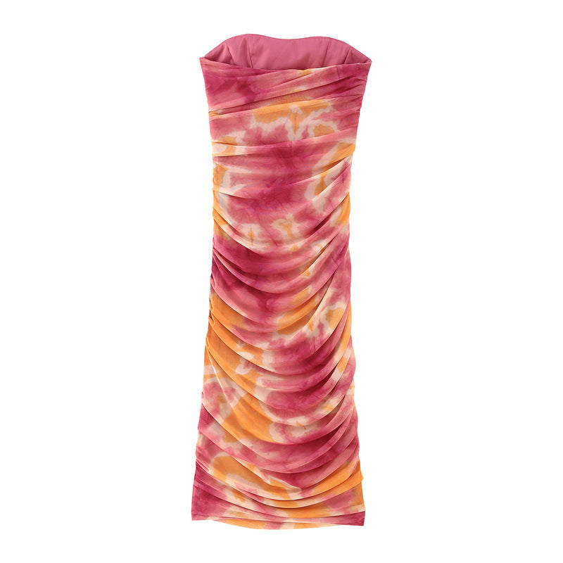 Ivyshape | Women's Midi Dress Floral Sleeveless