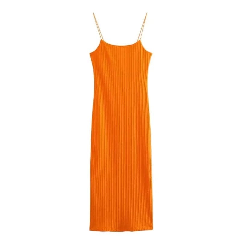 Summer Elegant Sleeveless Bodycon Midi Dress | Ideal for Summer