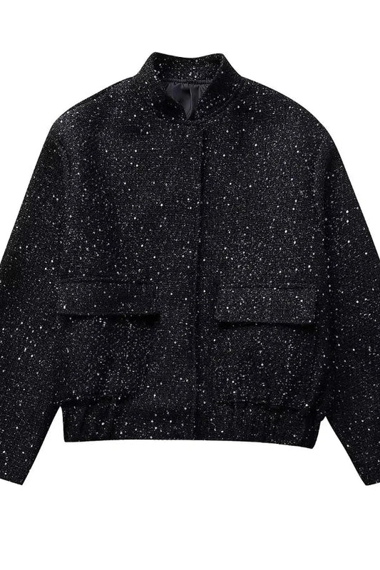 Ivyshape | Sequin Jacket