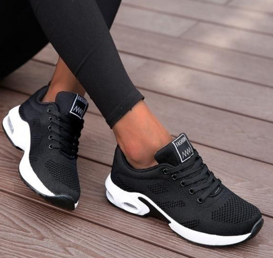 Ivyshape | Orthopedic Light, Breathable Sports Sneakers for Women Athletic Casual Running Shoe with Air-Cushion Sole