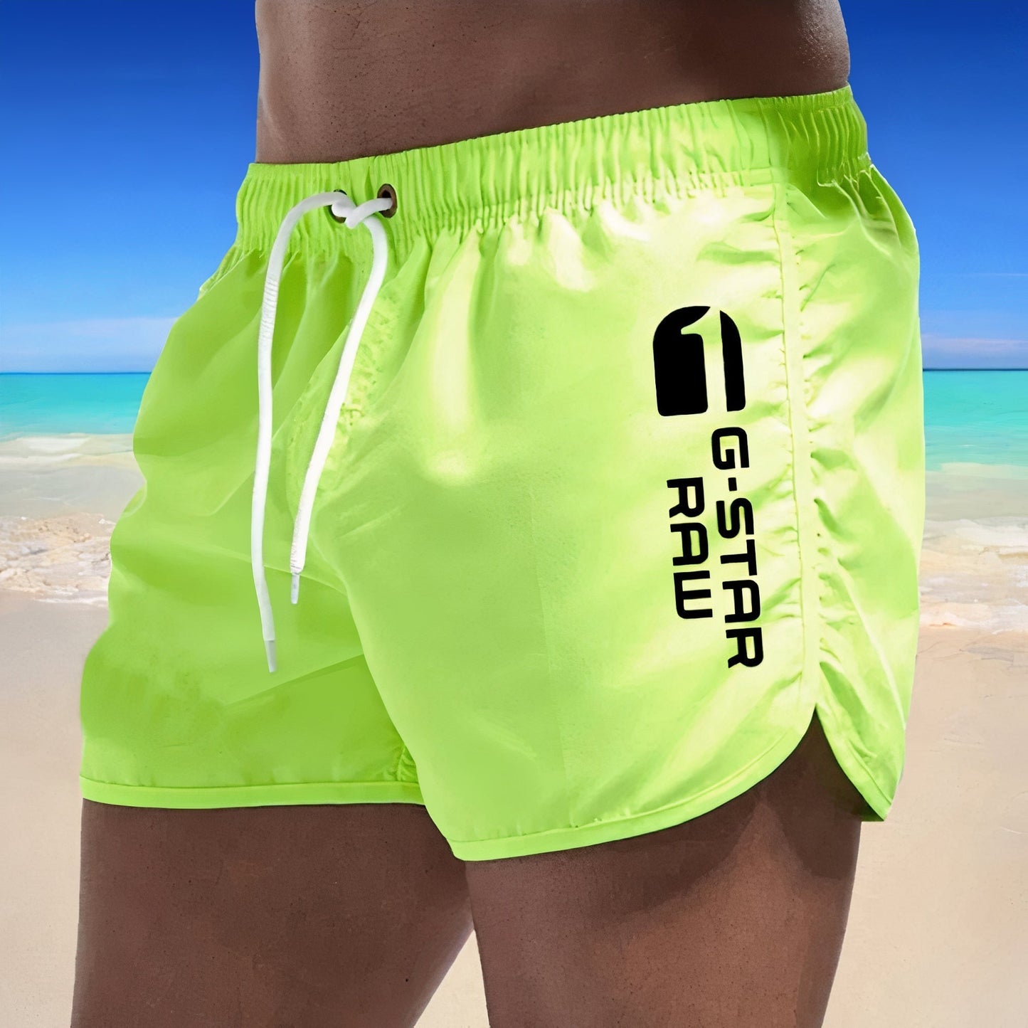 IvyShape | Quick-drying Men's Swim Shorts