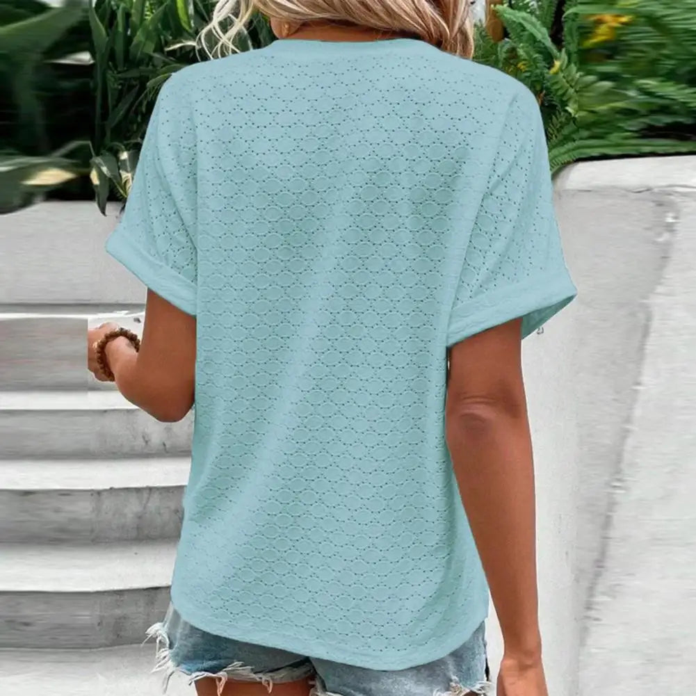 Ivyshape | Women's V-Neck Top