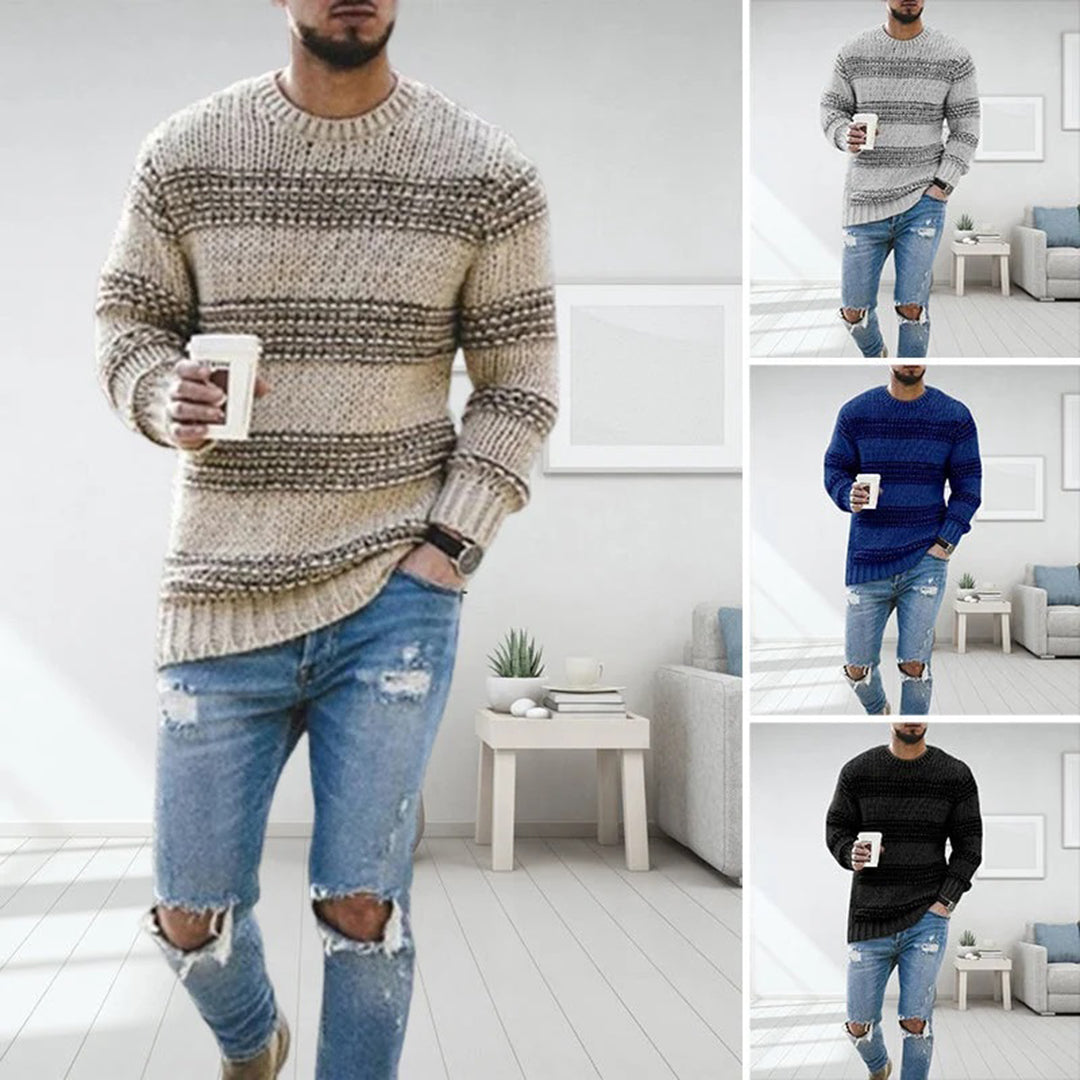 Ivyshape | Men'S Sweater Cozy Knit