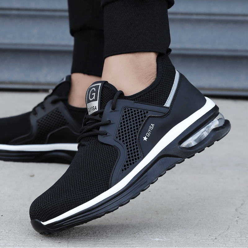Ivyshape | Lightweight Slip-resistant Safety Shoes with Air Cushioning
