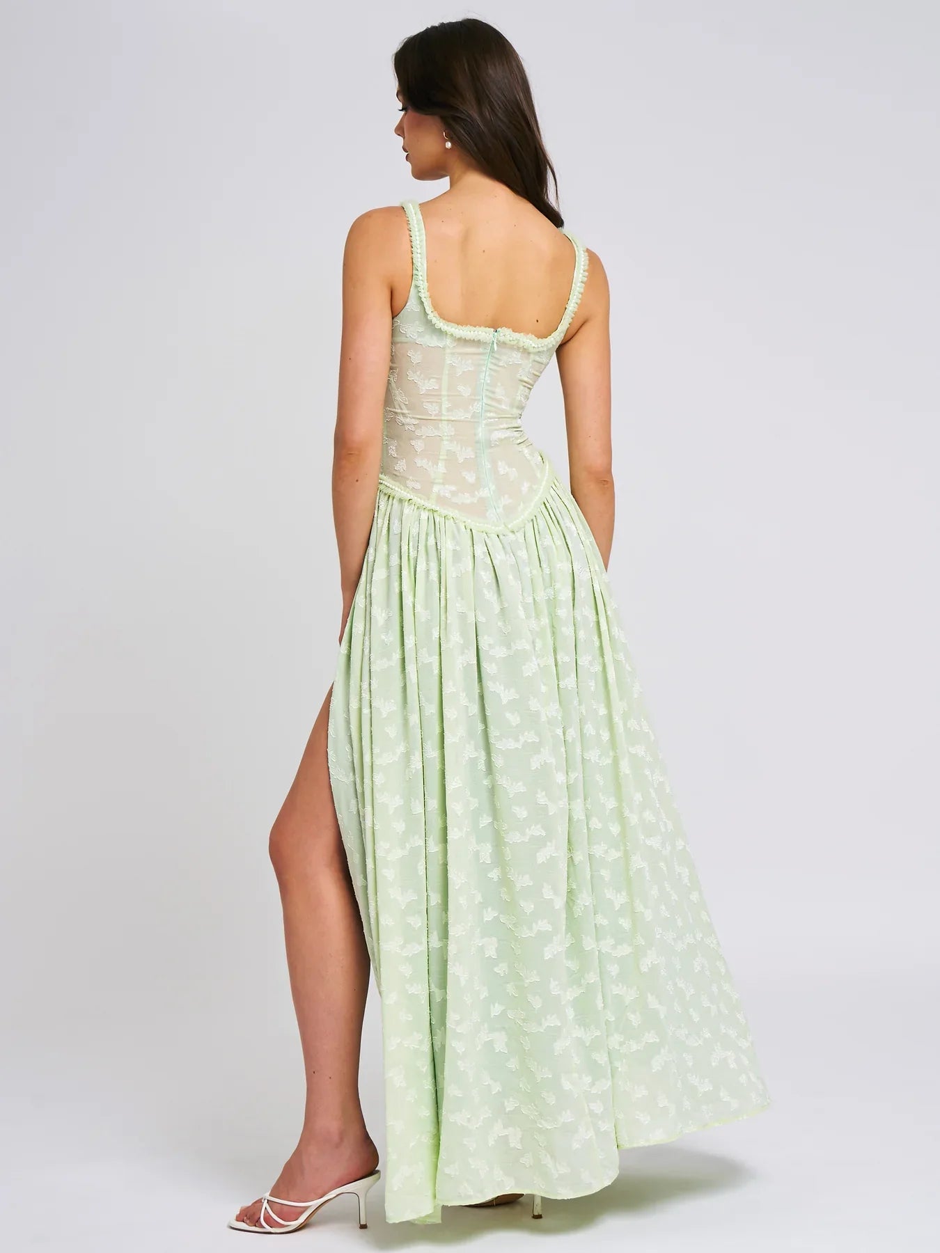 Ivyshape | Meadows Lace Maxi Dress