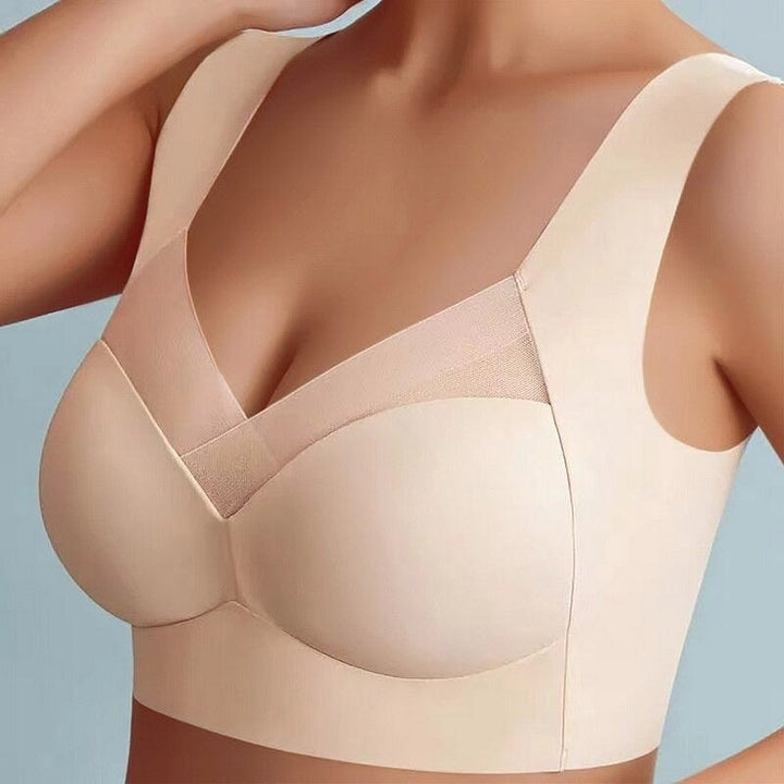 Ivyshape | Seamless, Ergonomic Women's Soft Bra made of Silk