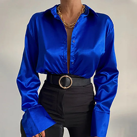 Ivyshape | Stylish Vintage Office Blouses for Ladies