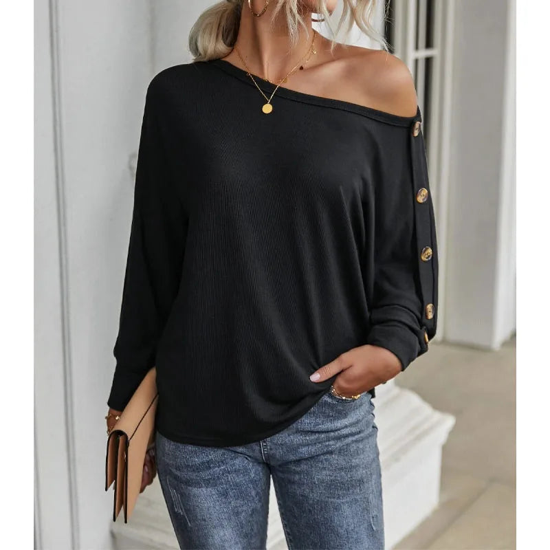 Ivyshape | Loose Round Neck Stylish Sweater