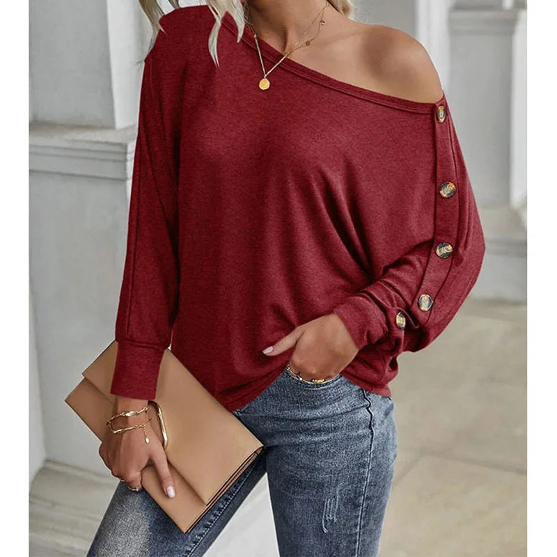 Ivyshape | Loose Round Neck Stylish Sweater