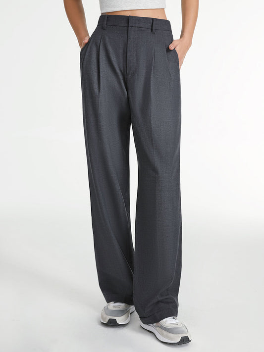 Ivyshape | Straight Leg Dress Pants for Women