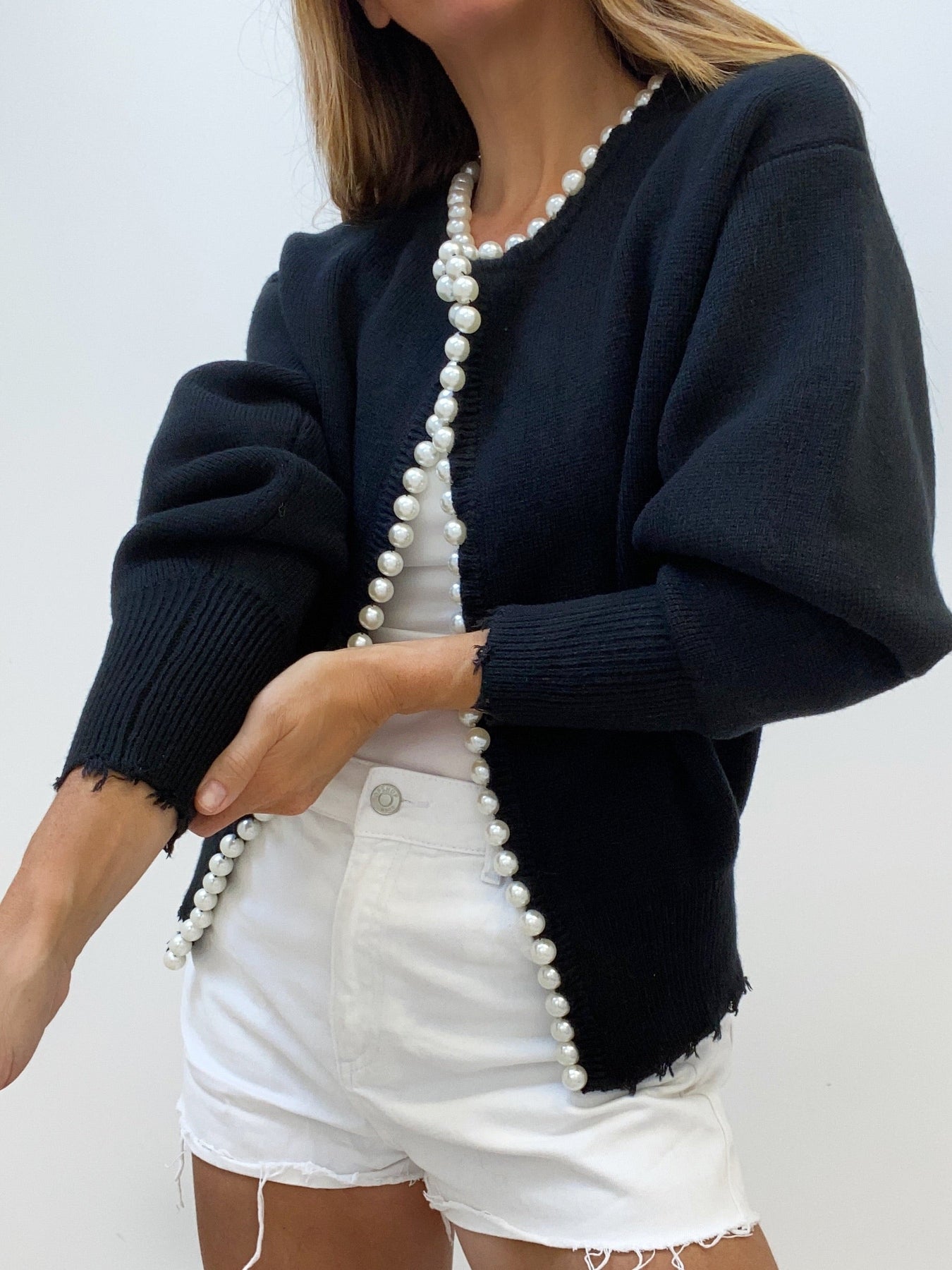 Ivyshape | Chic Pearl Cardigan