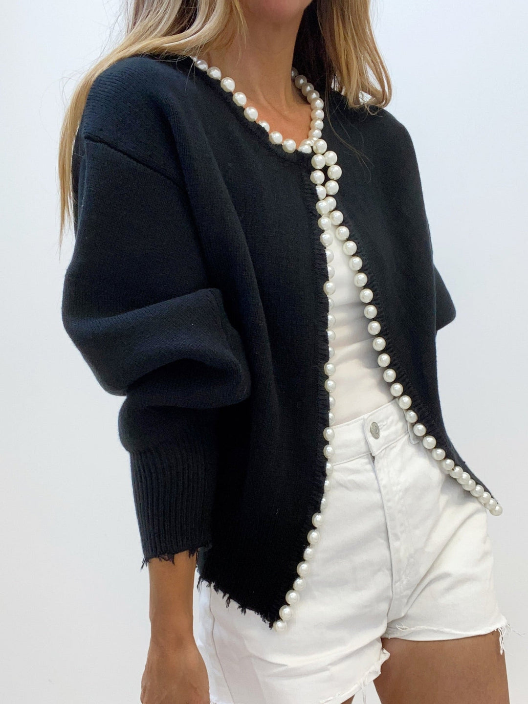 Ivyshape | Chic Pearl Cardigan