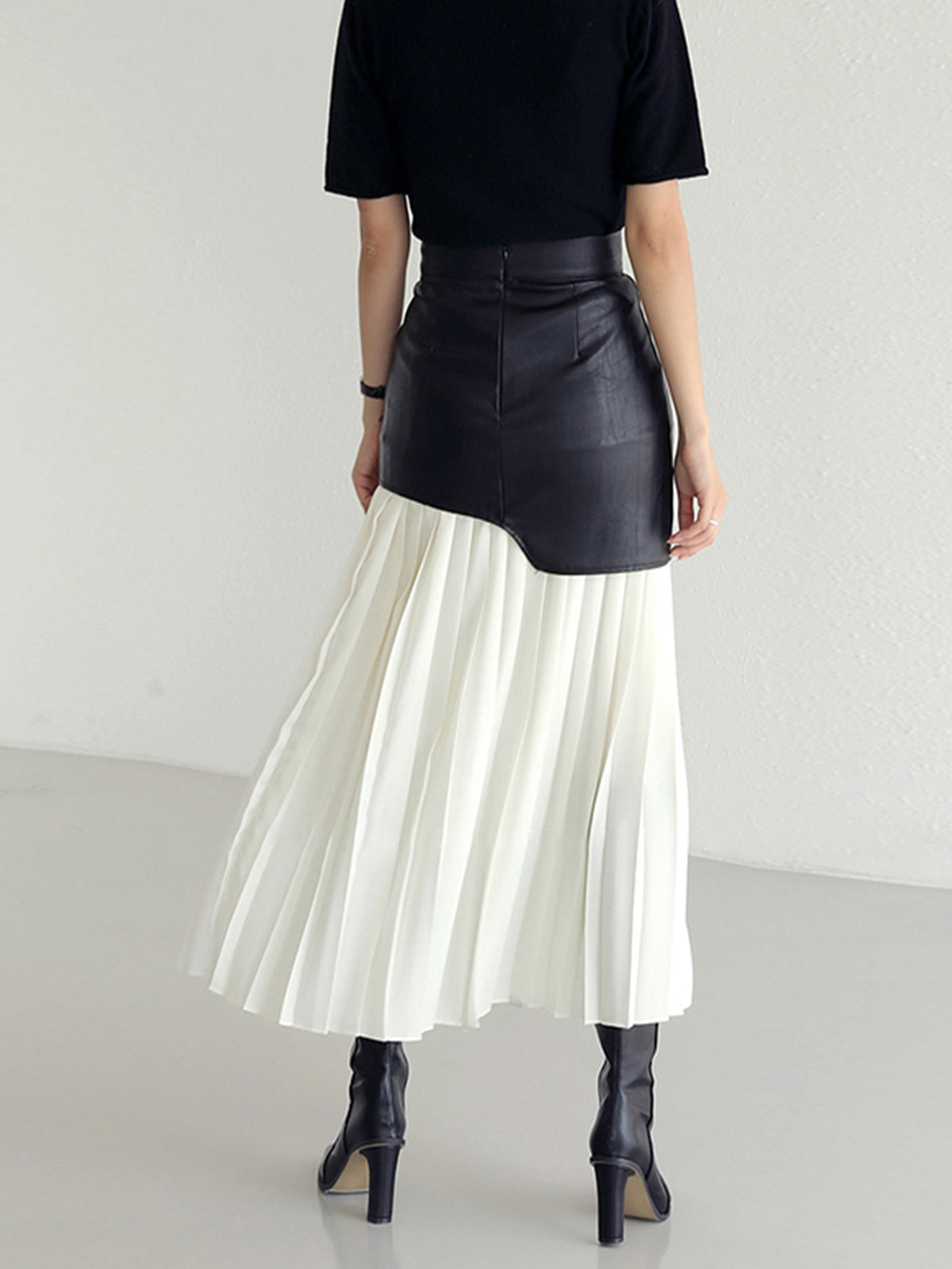 Ivyshape | Stylish Midi Skirt