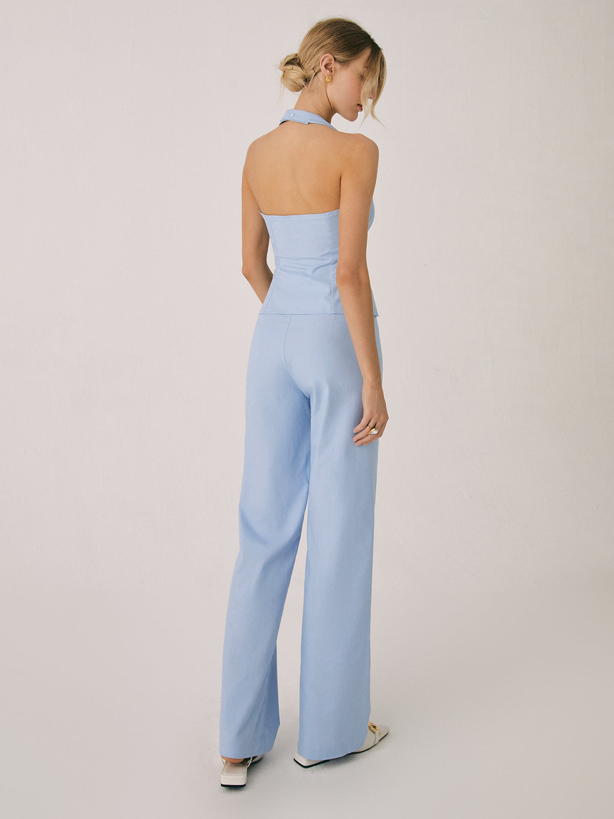 Ivyshape | Straight Pants Set