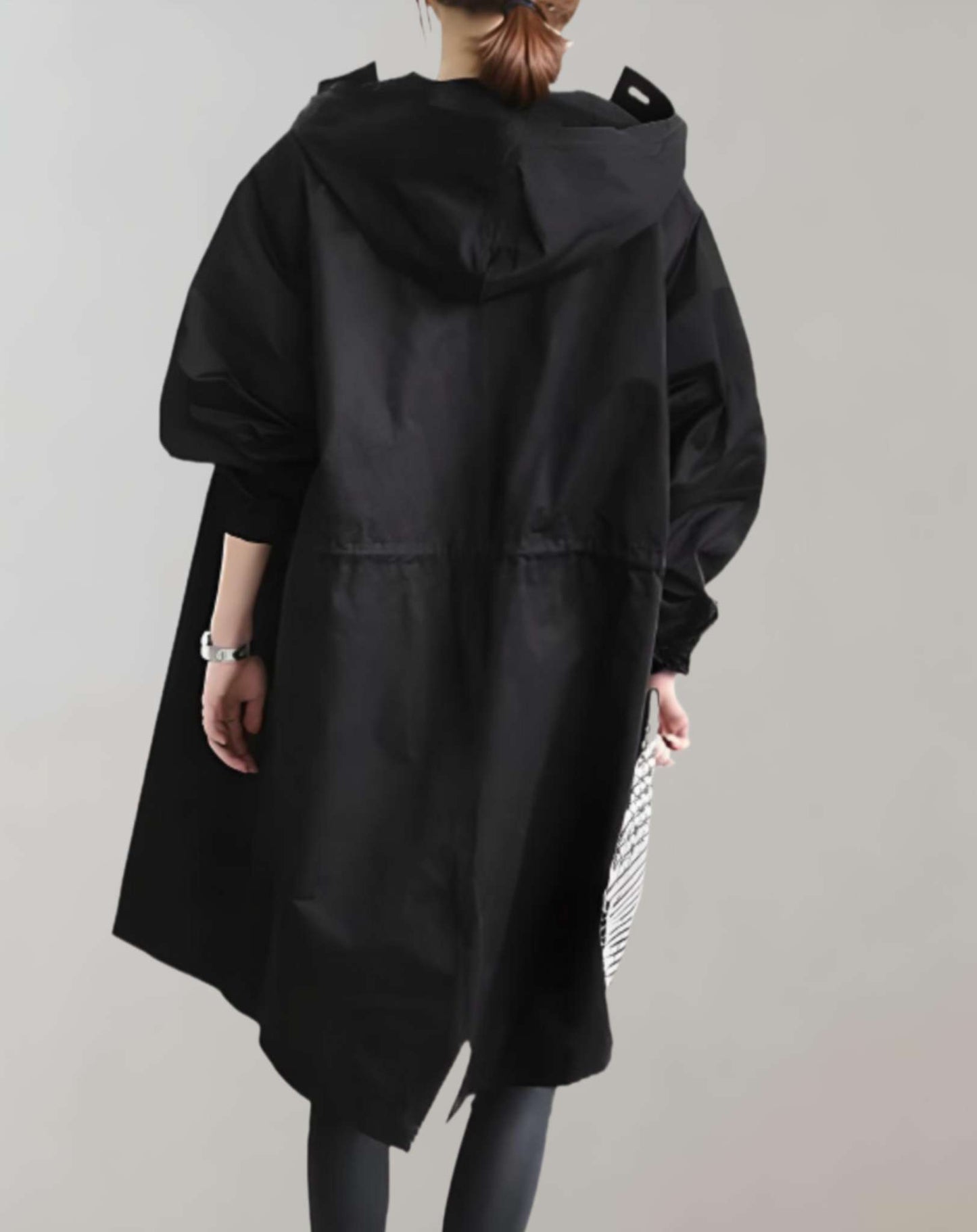 IvyShape | Trench Coat with Hood