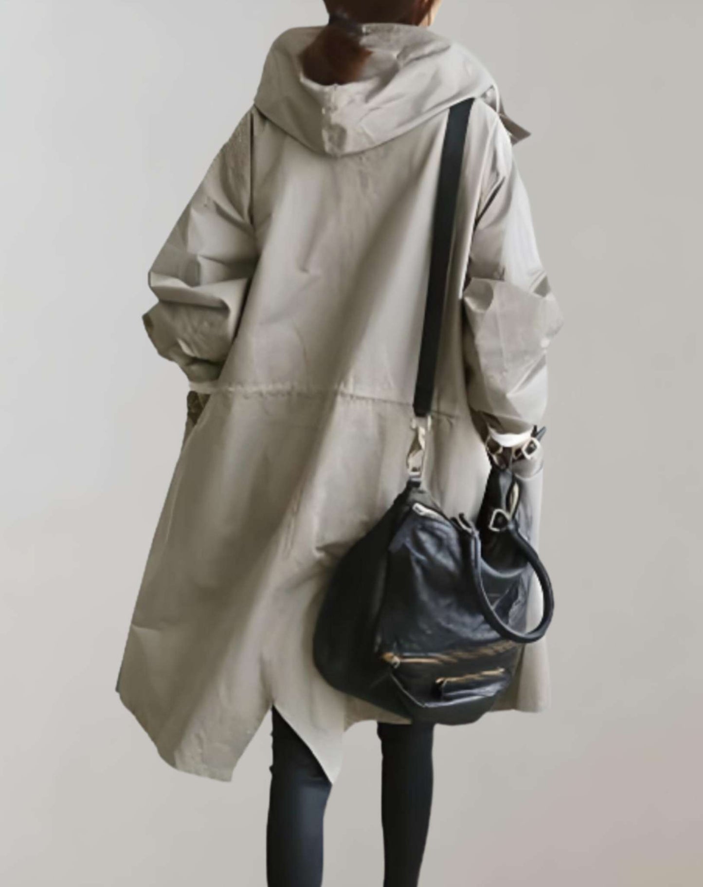 IvyShape | Trench Coat with Hood