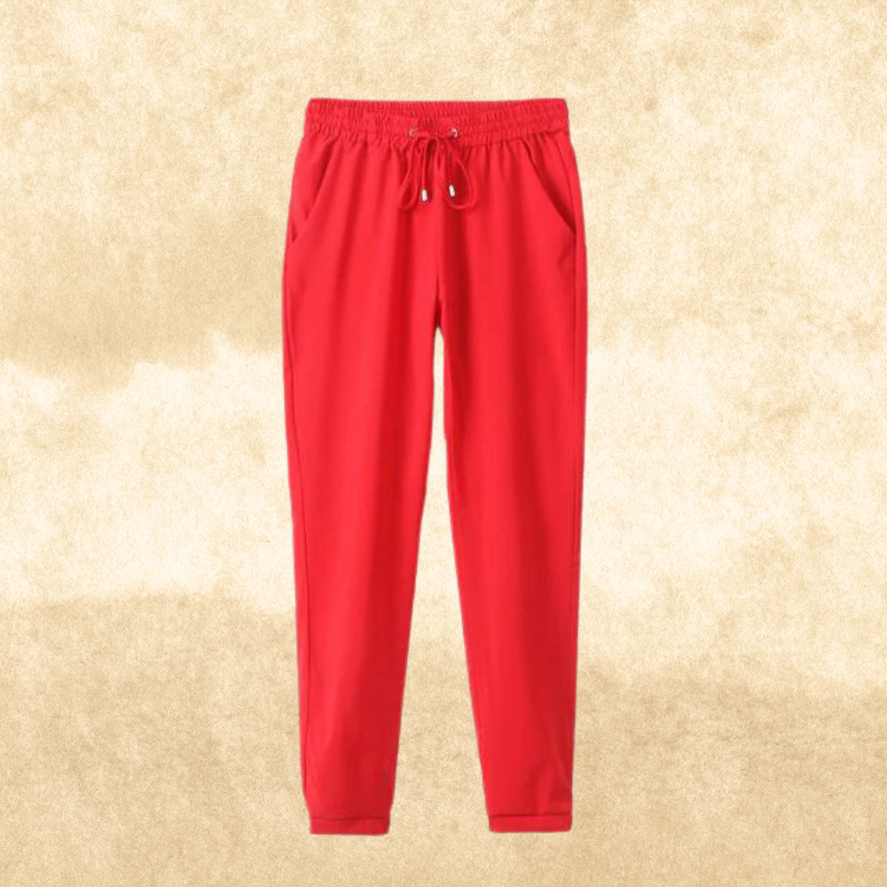 Ivyshape | Women's Pants with Elastic In The Waist