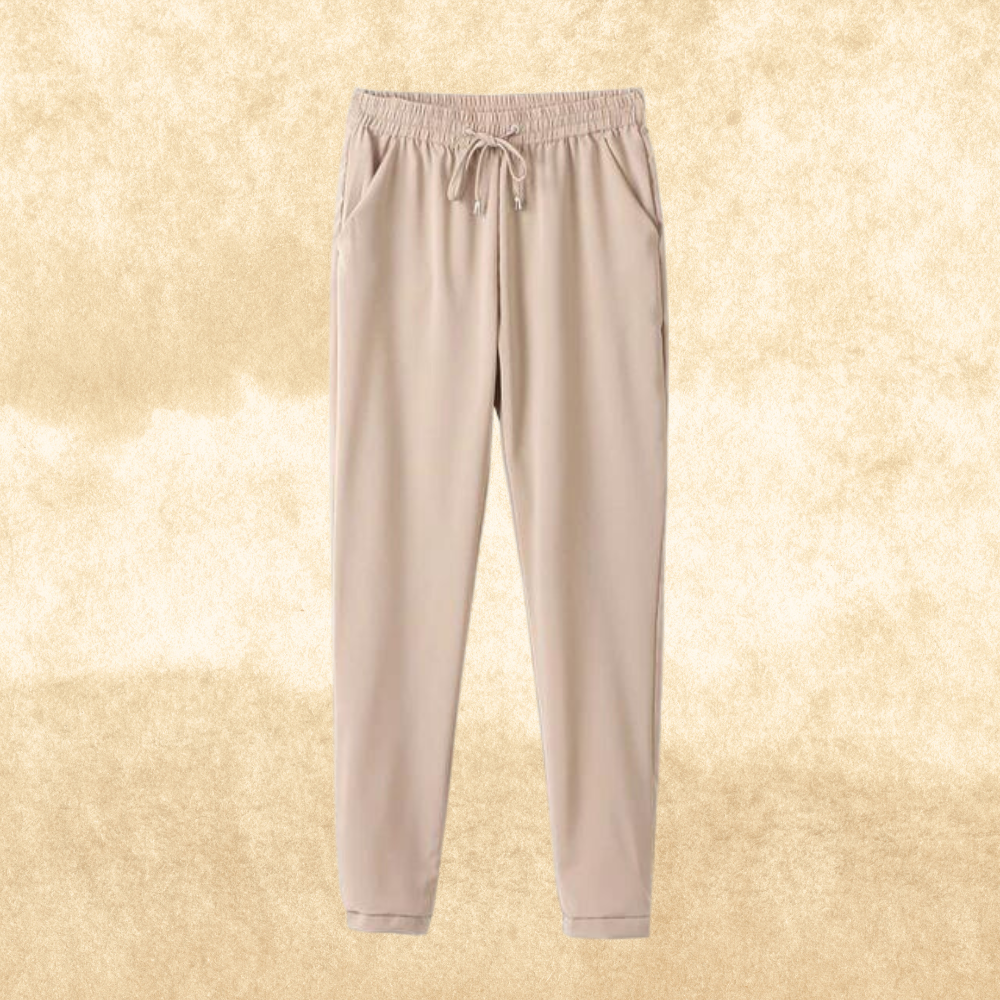 Ivyshape | Women's Pants with Elastic In The Waist