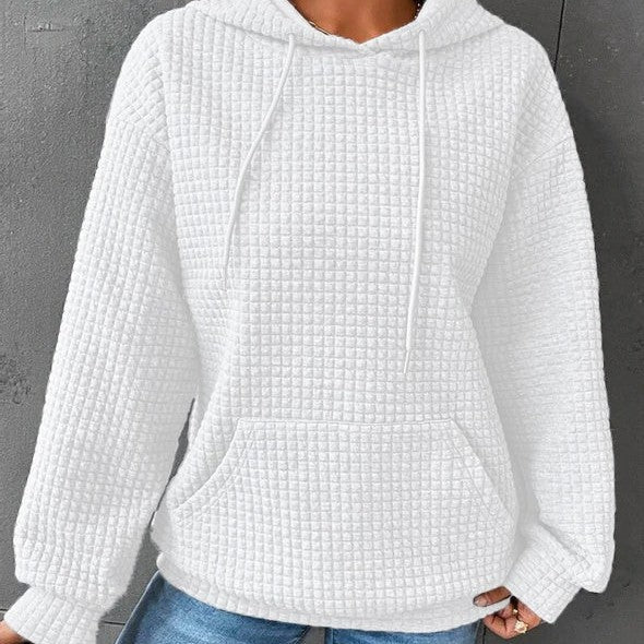 Ivyshape | Simple Hooded Sweatshirt