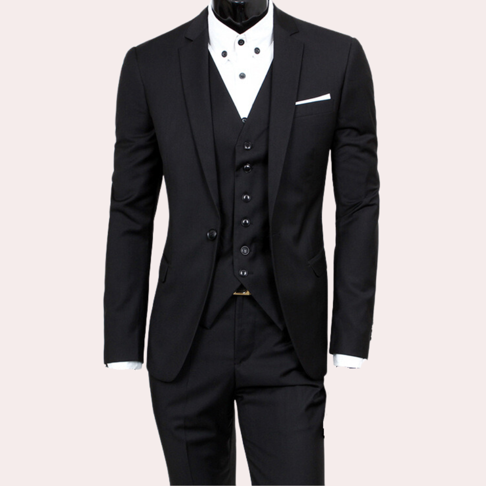 IvyShape | 3 Piece Men's Suit