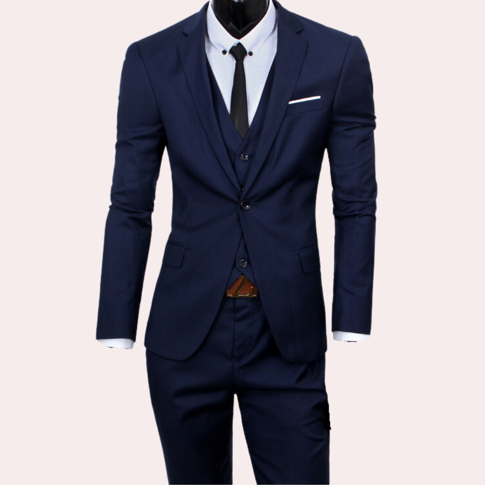 IvyShape | 3 Piece Men's Suit