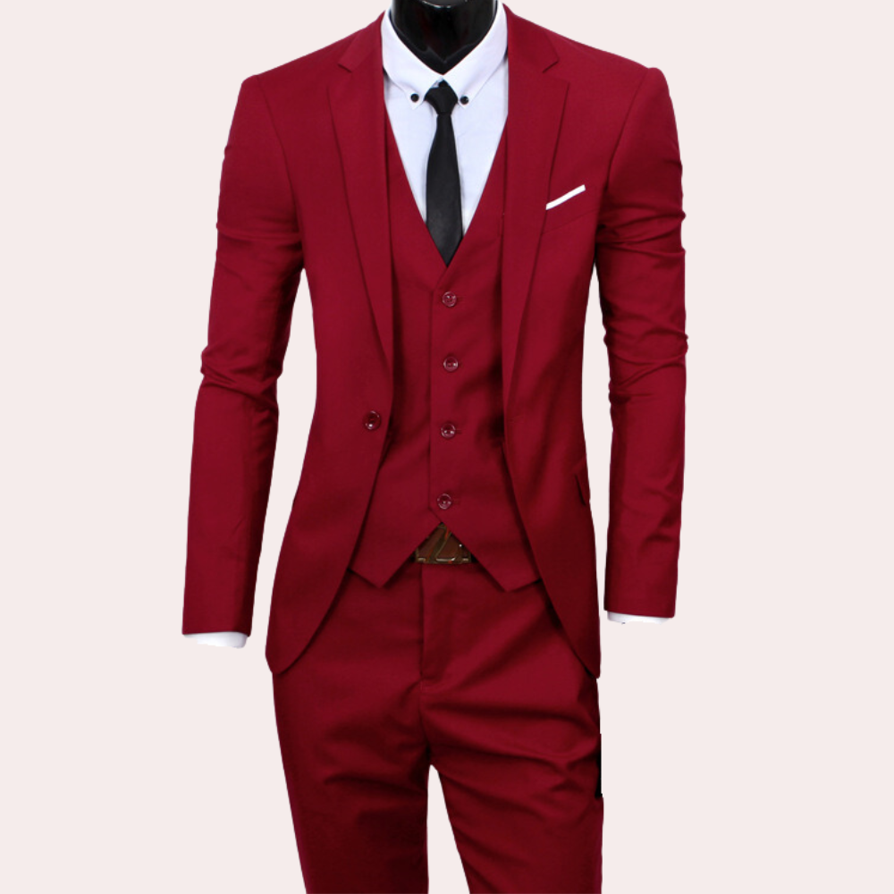 IvyShape | 3 Piece Men's Suit