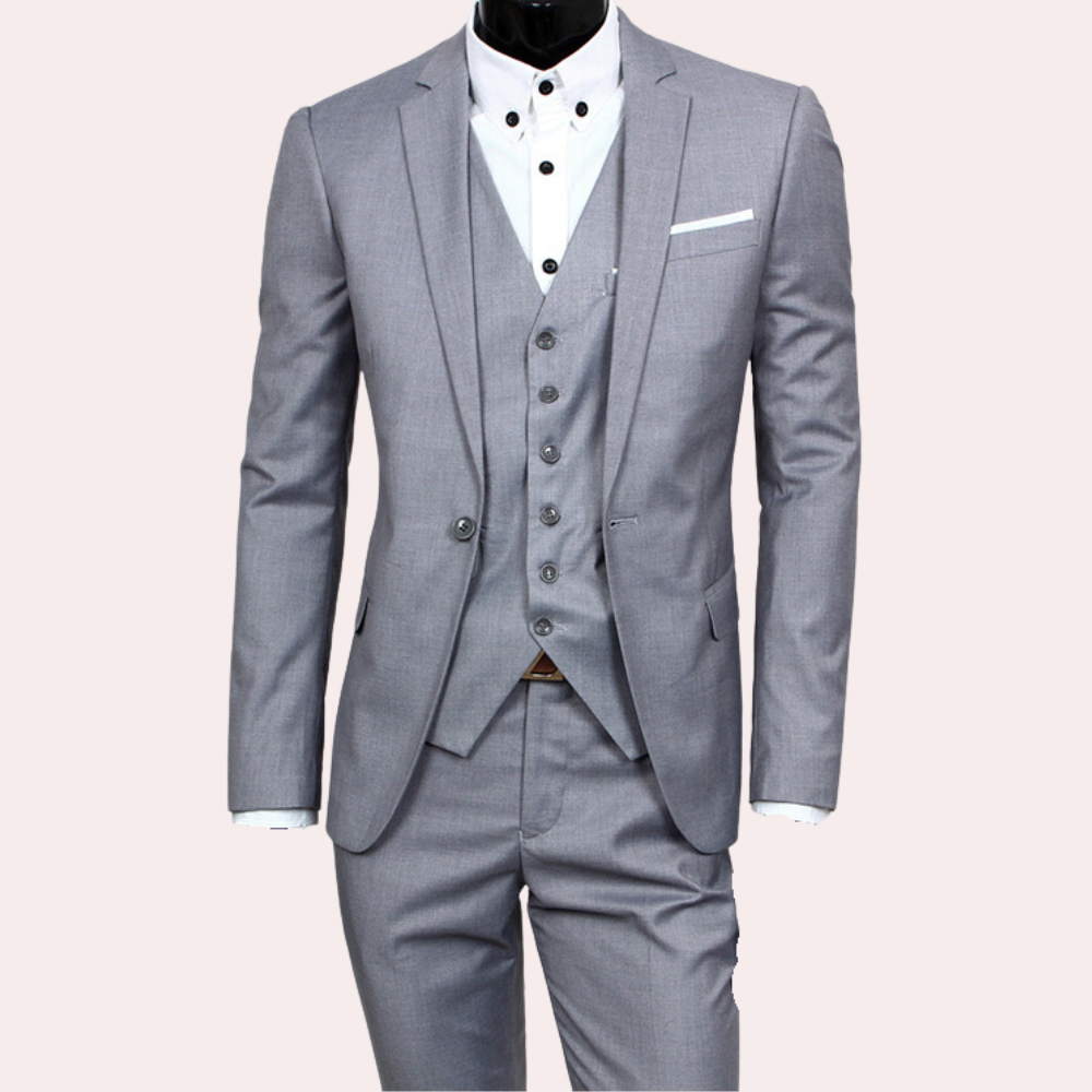 IvyShape | 3 Piece Men's Suit