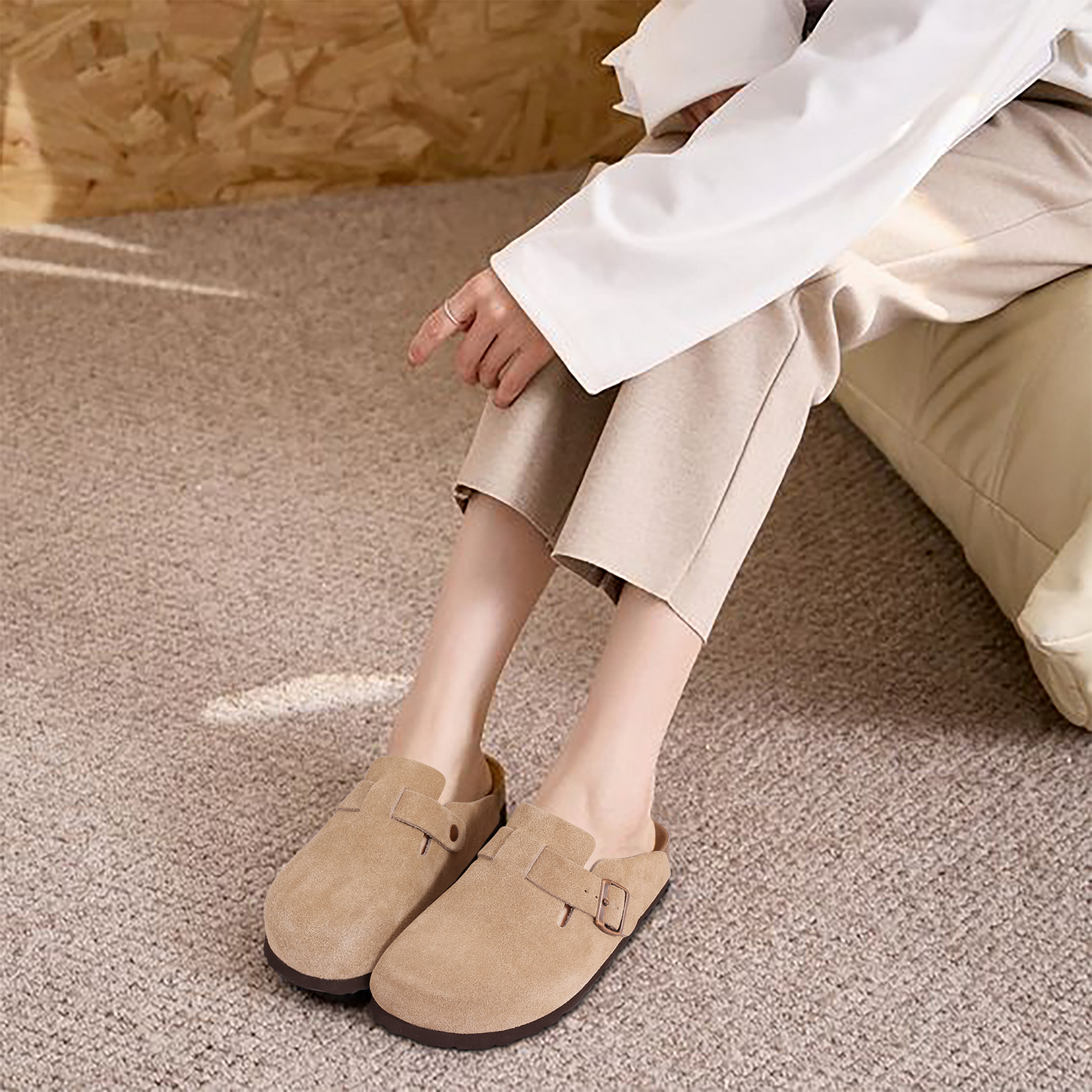 Cozy Suede Slippers for Women