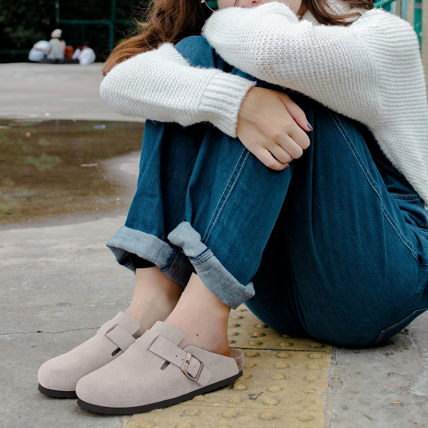 Cozy Suede Slippers for Women