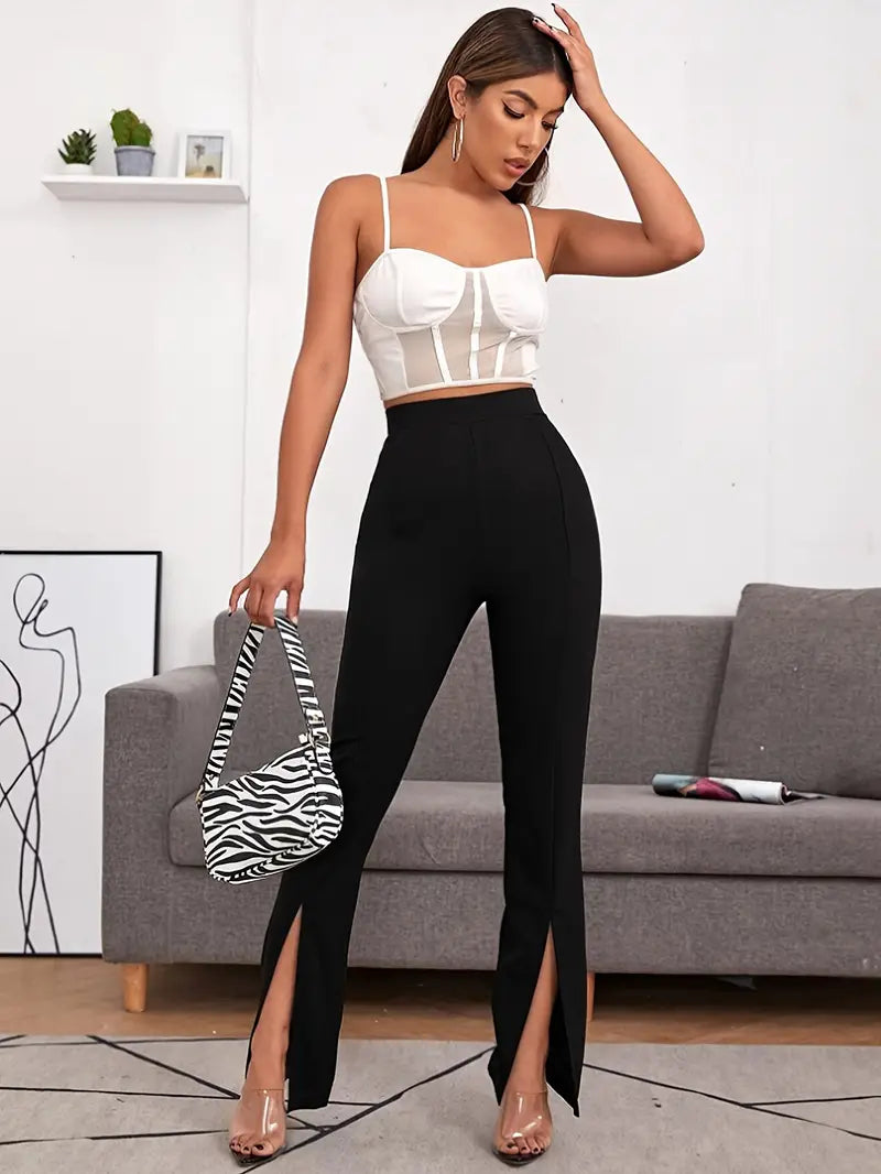 Ivyshape | Pants High Waist Elegance & Comfort