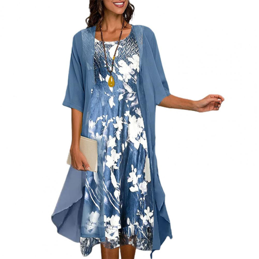 Ivyshape | Stylish Print Lightweight Summer Dress