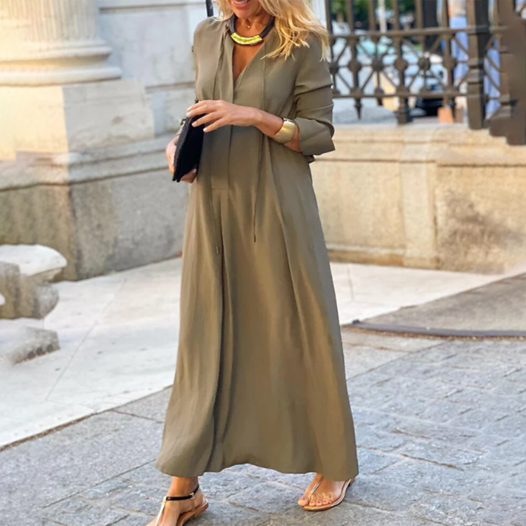 Ivyshape | Comfortable, Loose Fitting Maxi Dress