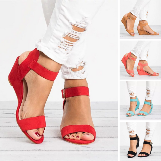 Ivyshape | Belt Sandals Comfortable and Stylish Women's Sandals with Heel