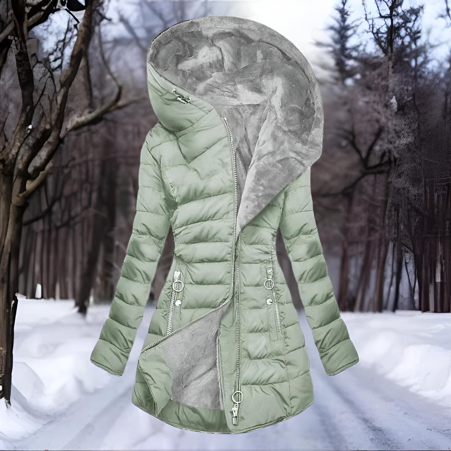 Ivyshape | Warmth & Comfort Plush Jacket